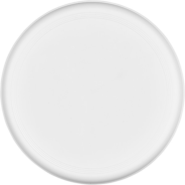 Orbit recycled plastic frisbee - White