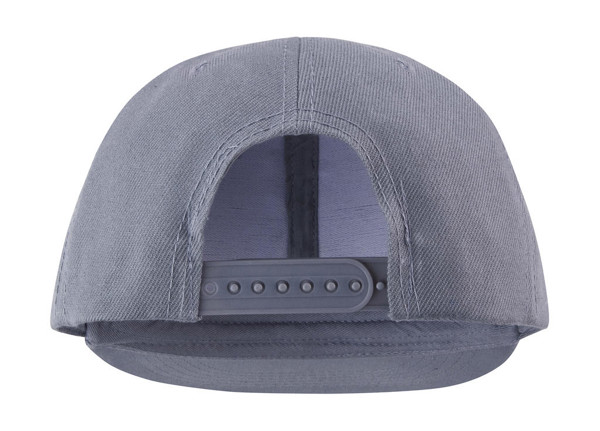 Bronx Original Flat Peak Snap Back Cap - White / ONE SIZE