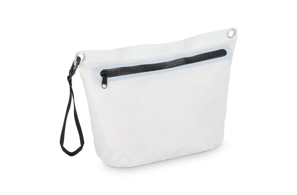 Water-Resistant Ripstop Shoulder Bag 33 x 23 x 13 cm - White
