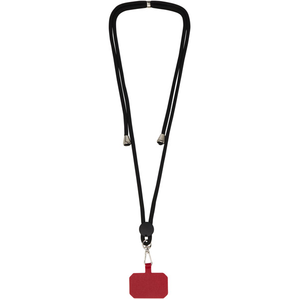 Lanyard per telefono Kubi - Rosso