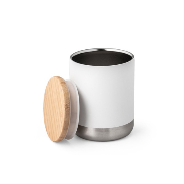 NORRE TUMBLER. Copo em aço inoxidável 370 mL - Branco