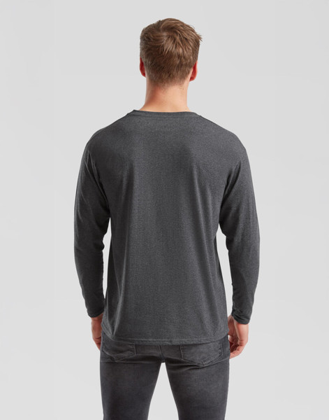 Value WeightLS T-Shirt - White / 2XL