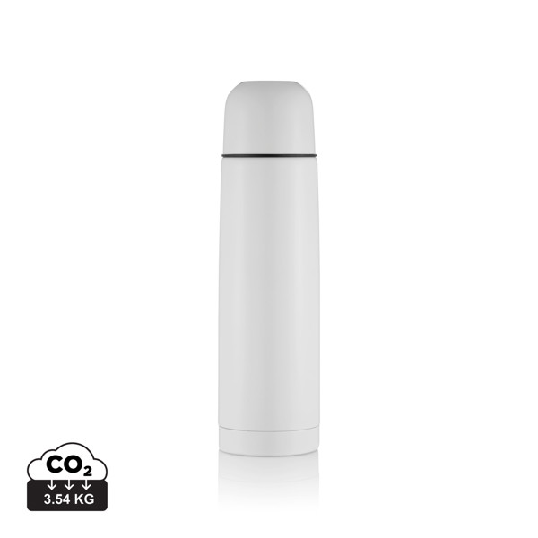 Stainless steel flask - White