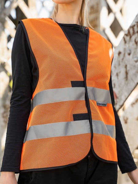 Korntex mesh functional vest - Yellow / L