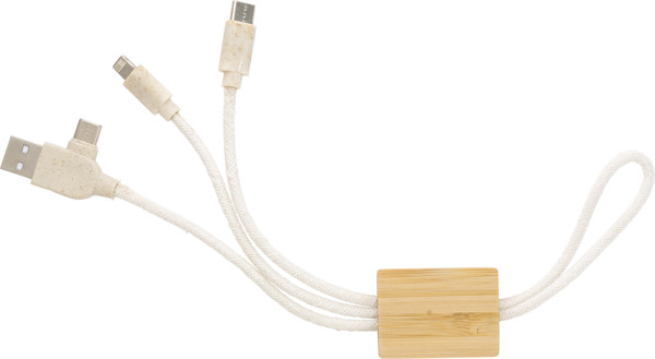 Porta-chaves com carregador USB Keegan