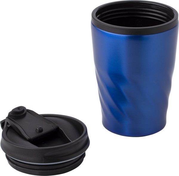 PP and stainless steel mug - Black