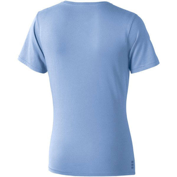 T-shirt de manga curta Nanaimo de mulher - Azul claro / XS