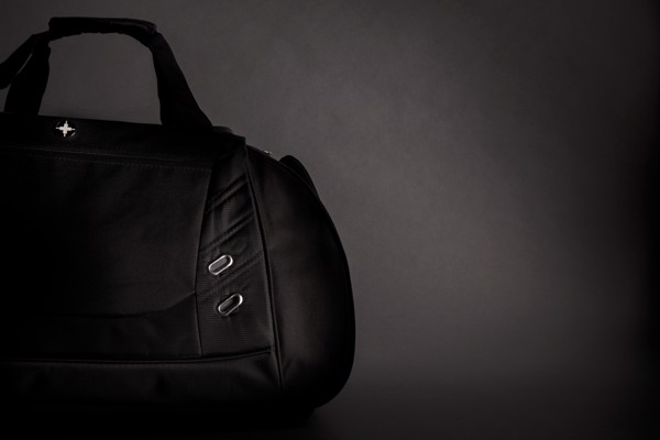 Swiss Peak duffle bag, 600D polyester, 61x30x25 cm