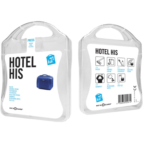 MyKit Hotel His Travel Set - White