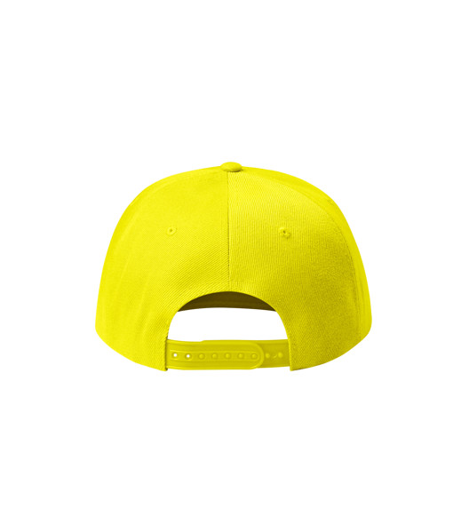 Čepice Unisex Malfini® Rap 6P - Citronová / nastavitelná