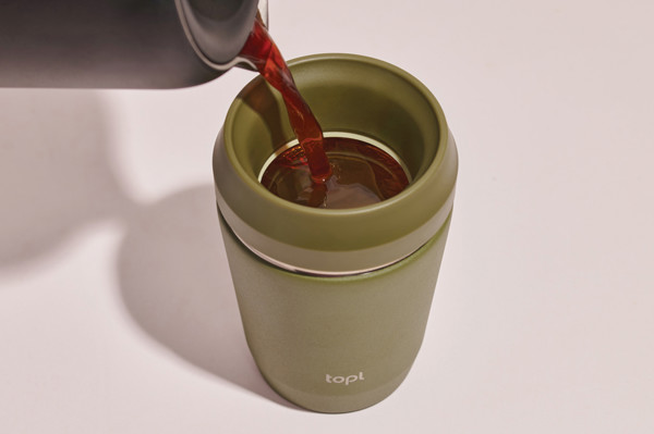 Termohrnek Topl To Go 236 ml z RCS recyklované oceli - Zelená