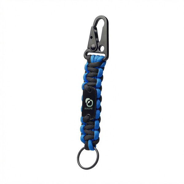 STRAND - BND1552 - RPET Porte-clés tressé avec crochet