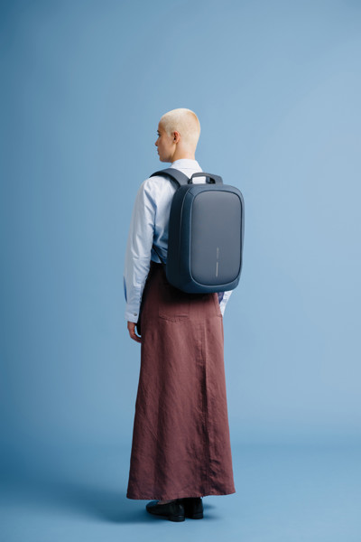 Xd Design Bobby Edge backpack, anti-theft,rPET - Navy / Black
