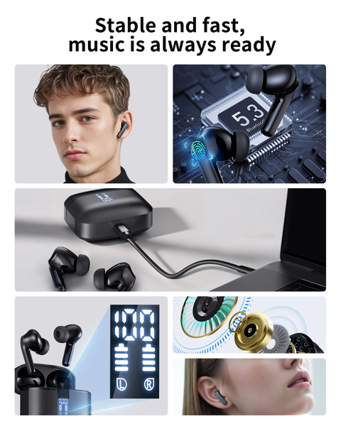 Wireless headphones with touch screen #2