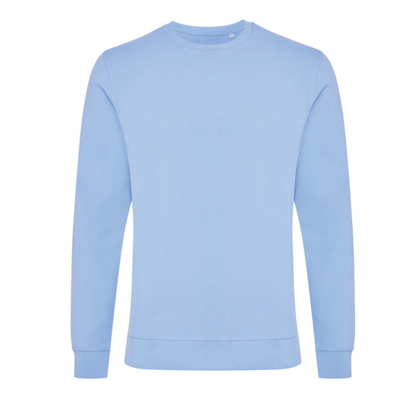 Mikina Iqoniq Zion z recykl. bavlny - Sky Blue / XXL