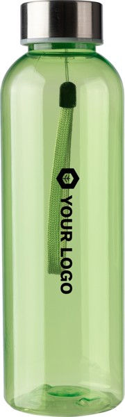 Garrafa de bebida rPET (500ml) Isabelle - preto