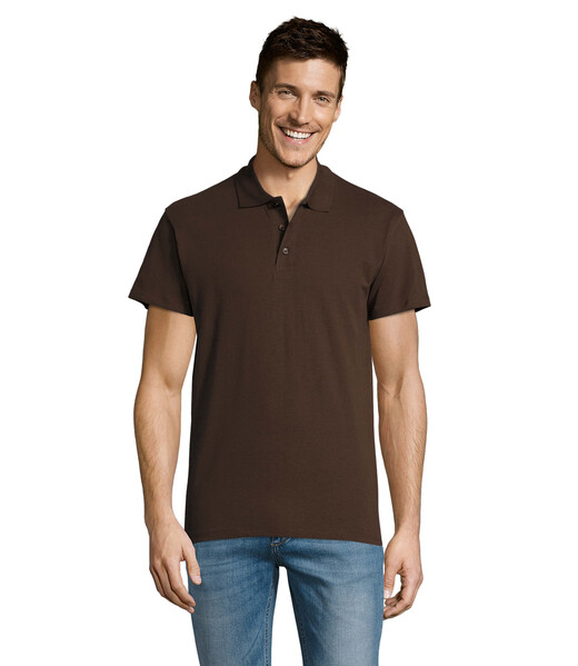 SUMMER II MEN Polo 170g - ChocolateM
