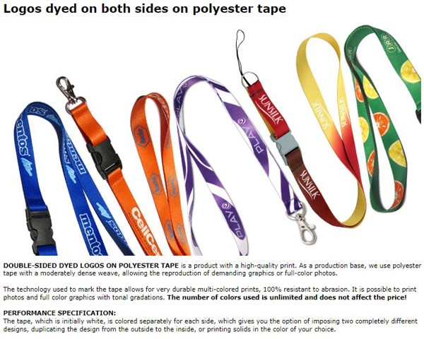 Lanyards - custom made