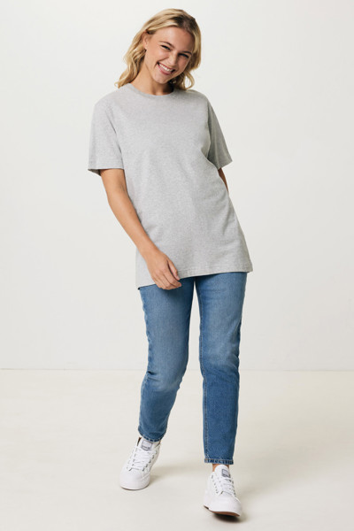 Tričko Iqoniq Kakadu relaxed fit z recykl. bavlny - Heather Grey / XS