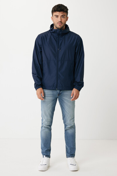 Veste légère en polyester recyclé IQONIQ Logan - Bleu Marine / M