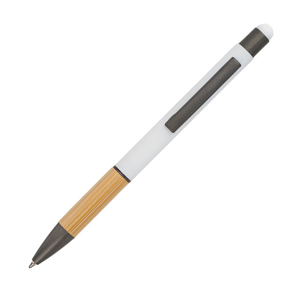 Kanuri aluminum ballpen - White