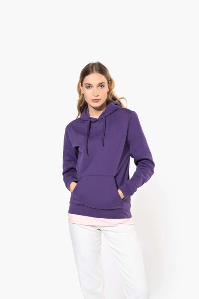 Ladies’ Hooded Sweatshirt - White / S