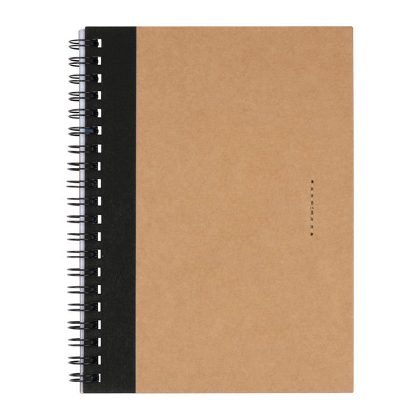 Spiral A5 Notebook Ravenna - Black