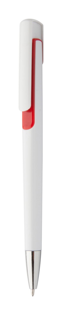 Ballpoint Pen Rubri - Red / White