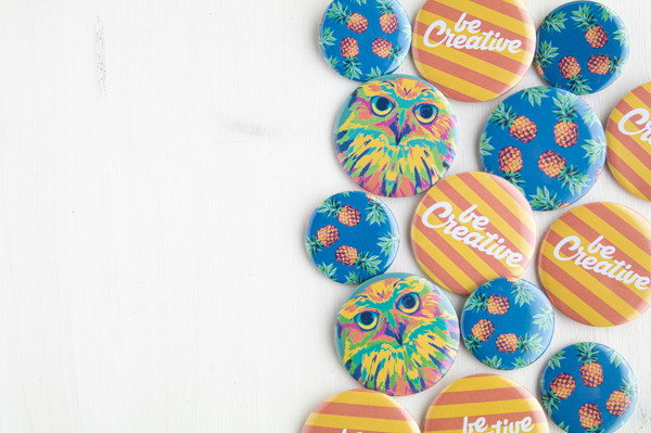 Pin Button Badge PinBadge Maxi