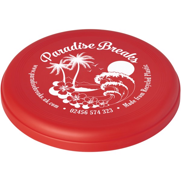 Frisbee recyclé Crest - Rouge