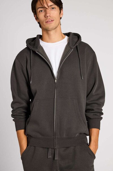 Premium Full Zip Hoodie - White / 2XL