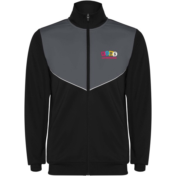 Evans kids tracksuit - Solid Black / Ebony / 14