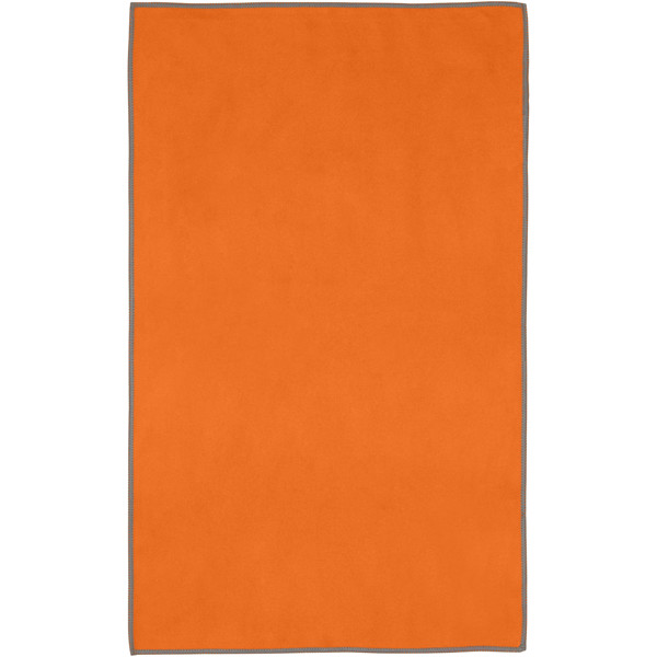 Serviette Pieter certifiée GRS ultra-légère et à séchage rapide 30 x 50 cm - Orange