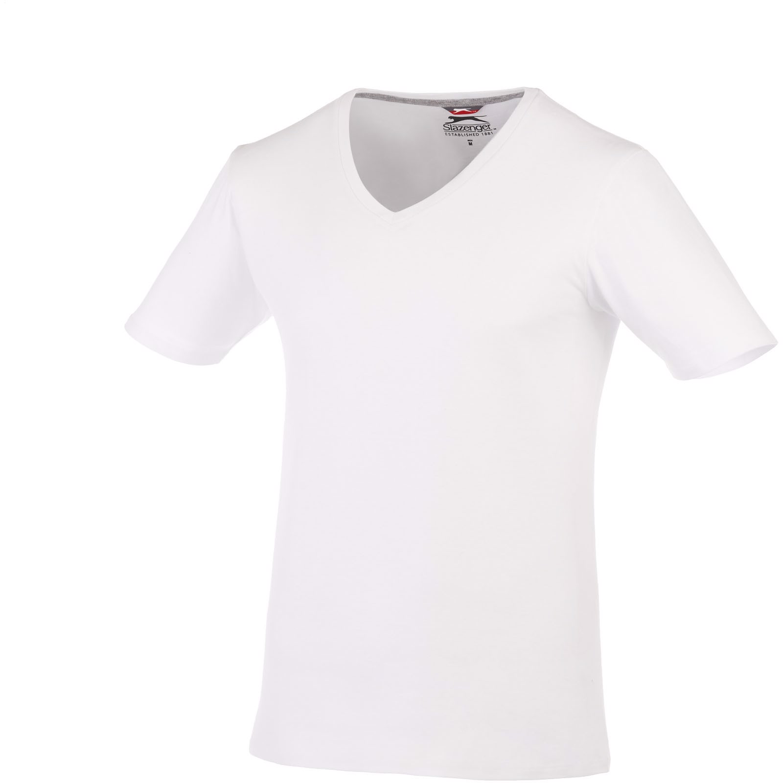 Bosey short sleeve men's v-neck t-shirt - White / XXL