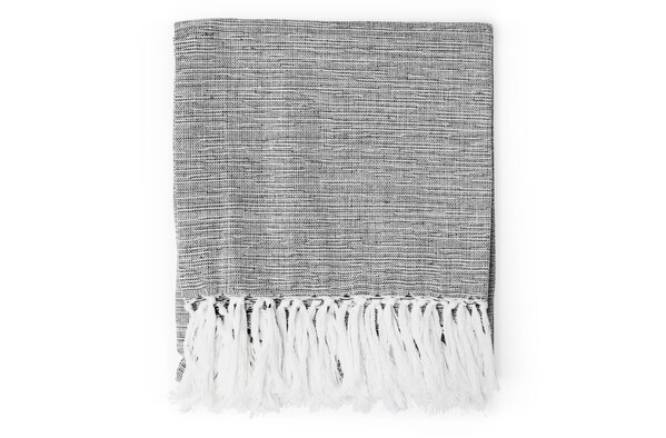 Lord Nelson Serviette de hammam Recyclé 150x90 cm - Gris foncé