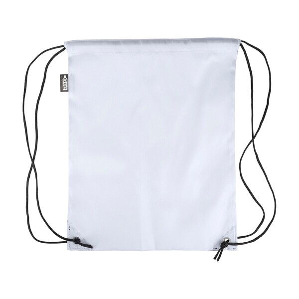 Drawstring backpack Enrique | Recycled | 5 l - white