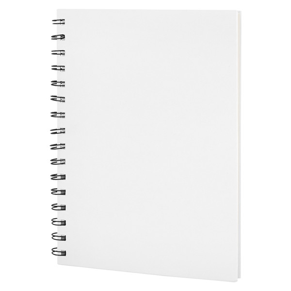 CAHIER WIRE À SPIRALE - BLANC