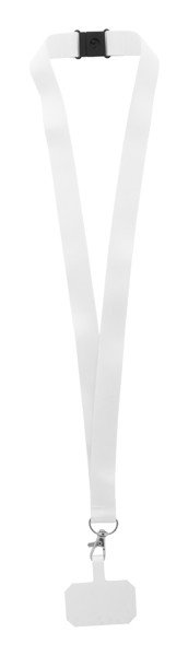 Lanyard RPET s držákem na mobilní telefon Subyard Mobile Safe