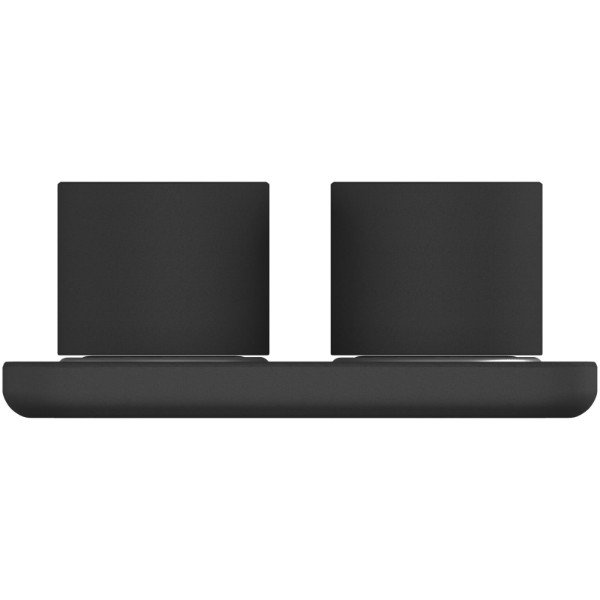 Coppia di speaker stereo luminosi SCX.design S40 con base