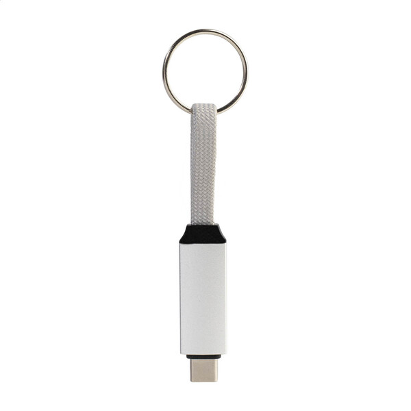 Keyring 60W Usb-C Cable Keycab - Silver