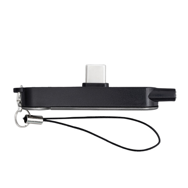Support mobile avec port USB-C PORTHAM - noir