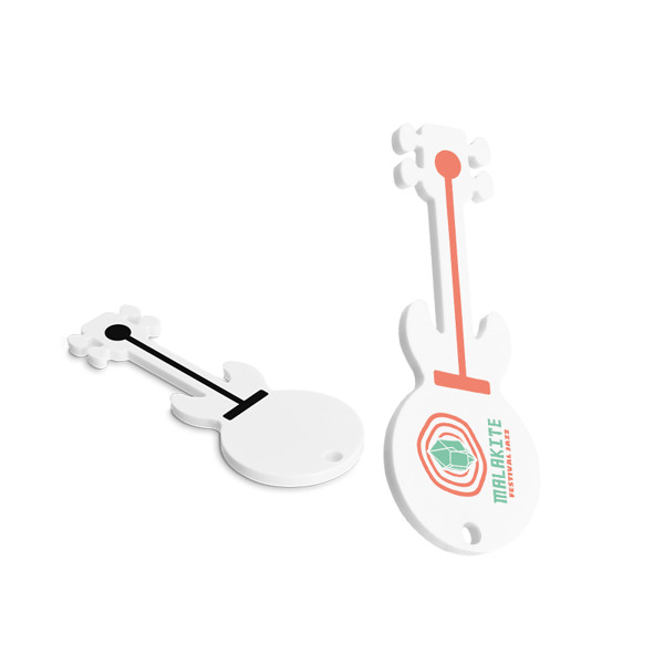 JETON PLASTIQUE (ABS) FORME GUITARE