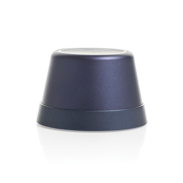 Enceinte magnétique 5W en aluminium recyclé RCS Nivio - Bleu