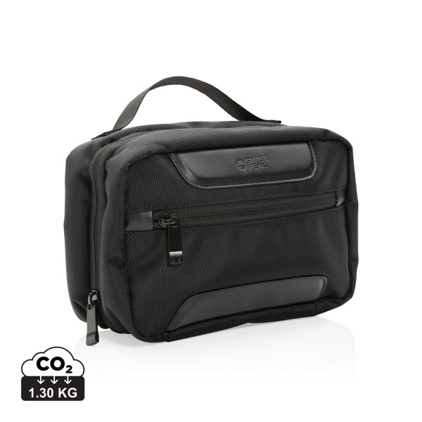 Swiss Peak AWARE™ RPET Voyager toiletry bag