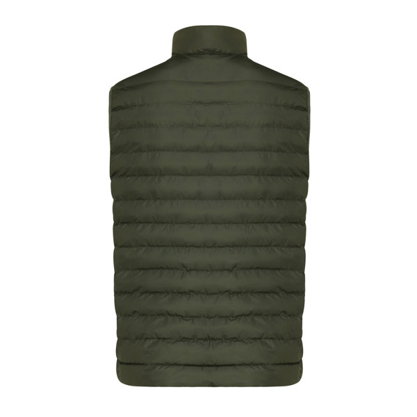 Iqoniq Meru moški telovnik, recikliran poliester - Khaki / 2XL