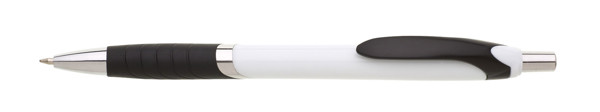 Tempo Black Plastic Ballpoint Pen - Black