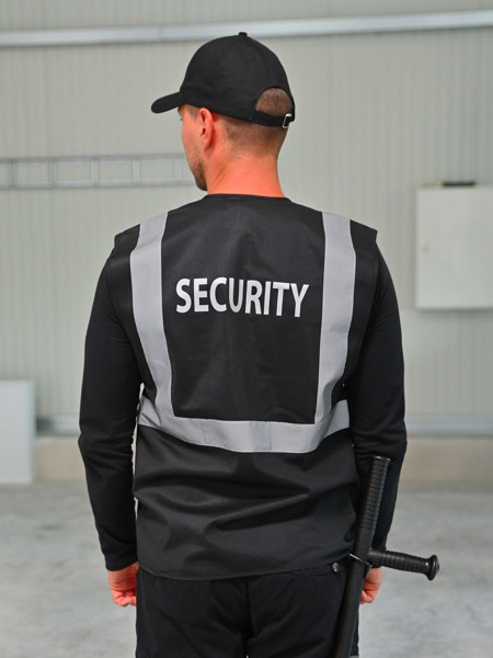 Safety Vest 'Multifunctional' - Black / L