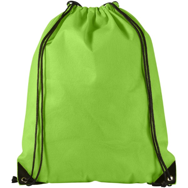 Sac à dos premium non tissé Eco 5L - Citron vert