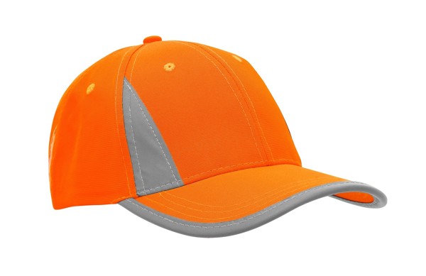 3029 - baseball cap - orange (hi-vis)