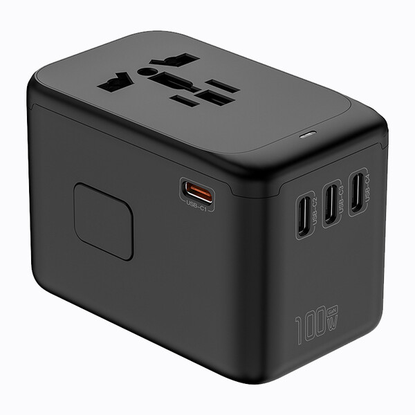 Travel adapter GaN 100W - WHITE